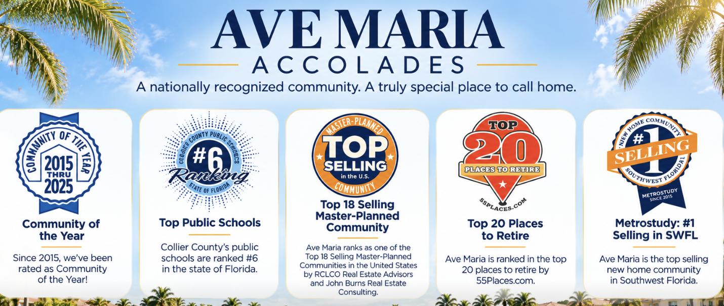 Why Ave Maria, Florida Is One of Southwest Florida’s Most Celebrated Communities